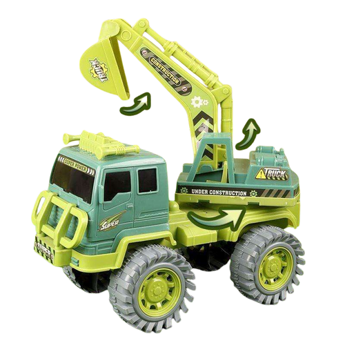 Treasure Corner Green Cement Mixer Truck Toy for Kids
